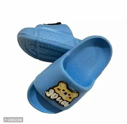 Comfortable Rubber Self Design Sliders For Kids-thumb0