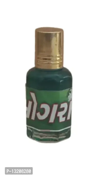 Akshayshree Sales Original, Pure, Natural Perfume Scent Attar For All Purposes (10ml) (Mogra) { Pack Of 1}-thumb0