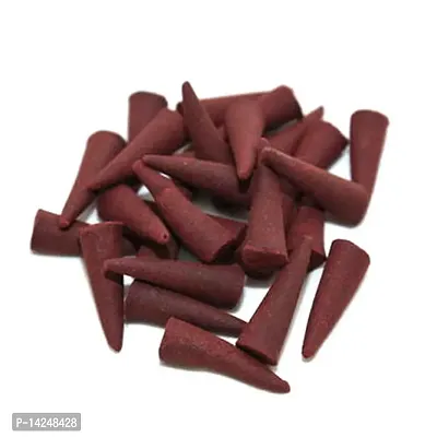 AKSHAYSHREE SALES PURE/NATURAL ROSE DHOOP CONE FOR POOJA  OTHERhellip;. {MULTICOLOR} [100 GM]