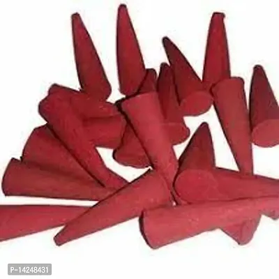 AKSHAYSHREE SALES PURE/NATURAL ROSE DHOOP CONE FOR POOJA  OTHERhellip;. {MULTICOLOR} [200 GM]