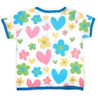 Fabulous Blue Cotton Printed T-Shirts with Shorts For Boys-thumb3