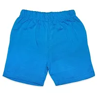 Fabulous Blue Cotton Printed T-Shirts with Shorts For Boys-thumb2