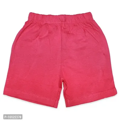 Fabulous Pink Cotton Printed T-Shirts with Shorts For Boys-thumb3