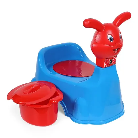 Infant Potty Toilet Chair with Removable Tray Rabbit Baby Potty Training Seat- Chair for Kids