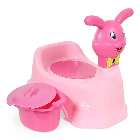 Infant Potty Toilet Chair with Removable Tray Rabbit Baby Potty Training Seat- Chair for Kids