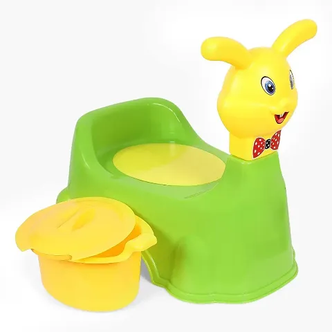 Infant Potty Toilet Chair with Removable Tray Rabbit Baby Potty Training Seat- Chair for Kids