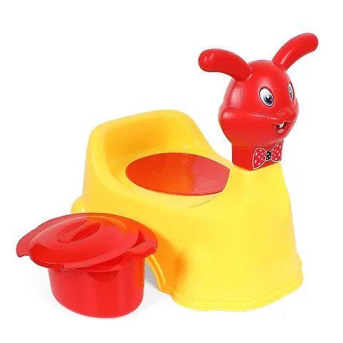 Infant Potty Toilet Chair with Removable Tray Rabbit Baby Potty Training Seat- Chair for Kids