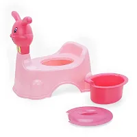 Infant Potty Toilet Chair with Removable Tray Rabbit Baby Potty Training Seat- Chair for Kids-thumb2