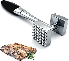 Topinon Meat Tenderizer, Dual-Sided Nails Meat Mallet, Meat Hammer 8.8 inches Meat Tenderizer Tool1- pc-thumb1