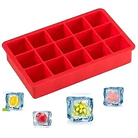 Topinon 1 Pcs Silicone 15 Cavities Ice Tray (Multicolor- 15 Cavity)-thumb4