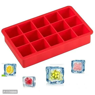 Topinon 1 Pcs Silicone 15 Cavities Ice Tray (Multicolor- 15 Cavity)-thumb5