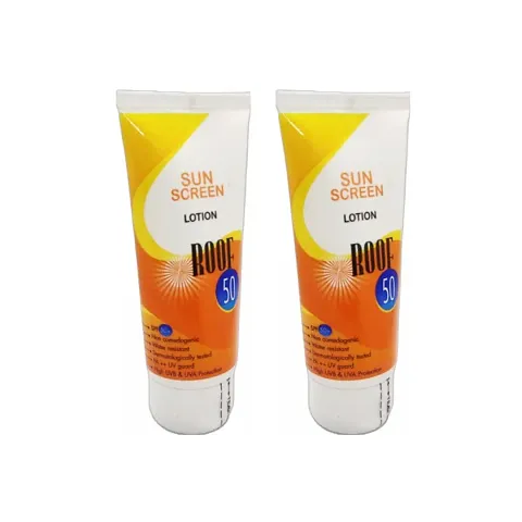 Sunscreen Lotion SPF 50++ (Pack Of 2)