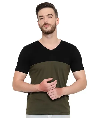 Stylish Fancy Round Neck T-Shirts For Men