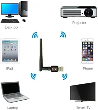 WiFi Adapter 950Mbps Microware USB 2.0 WiFi Dongle 802.11n Wireless Network Adapter High Gain Antenna for Desktop Windows XP/Vista / 7-10 Mac-thumb3