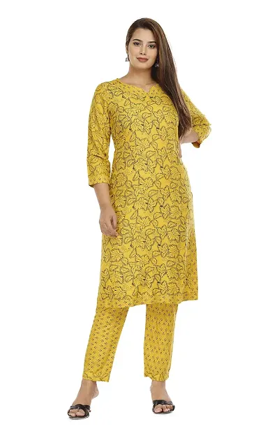 Beautiful A-Line Self Pattern Blend Kurta Bottom Set For Women