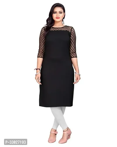 Stylish Cotton Black Solid Stitched For Women-thumb0