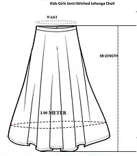 F Plus Fashion Simple Design Girls Lehenga Choli-thumb2