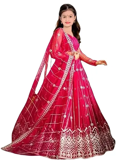 Fashionable Net Lehenga Cholis 