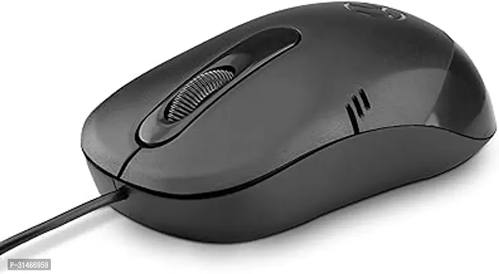 Comfort Wired Usb Mouse Plug Play for Windows and Mac-thumb0