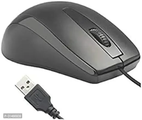 Comfort Wired Usb Mouse Plug Play for Windows and Mac-thumb0