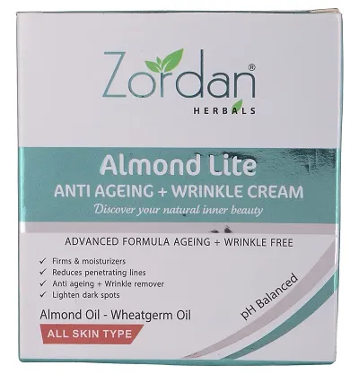 Zordon Almond Lite Anti Ageing, 50 Grams