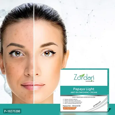 ZORDAN Papaya Light Anti-Blemishing Cream (50 g)-thumb3