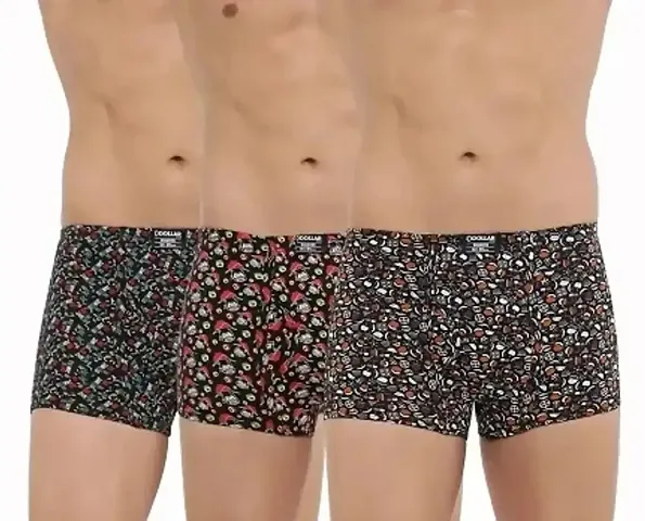 Men Underwear Pack Of 2 (Assorted Colour Design) Gents Mini Trunk Combo