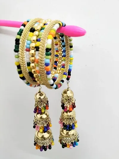 Beautiful Designer Alloy Latkan Bangles