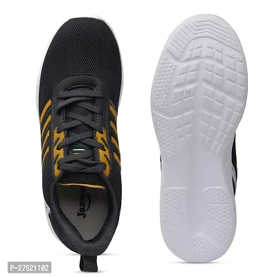 Classic Mesh Self Design Sports Shoe For Men-thumb2
