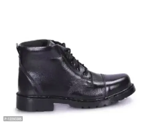 Stylish Fancy Leather Boots Shoes For Men