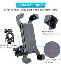 Mobile Phone Holder Bike Mobile Holder  (Black)-thumb3