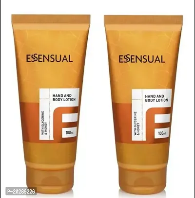 ESSENSUAL HAND  BODY LOTION (Glycerine  Honey) (100ml each) - pack of 2-thumb2