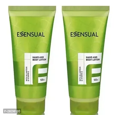 ESSENSUAL HAND  BODY LOTION (Allantoin  Vitamin E) (100ml each) - pack of 2