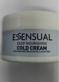 ESSENSUAL DEEP NOURISHING COLD CREAM WITH SHEA BUTTER, OLIVE OIL  ALOE VERA (100gm) - 1-thumb1