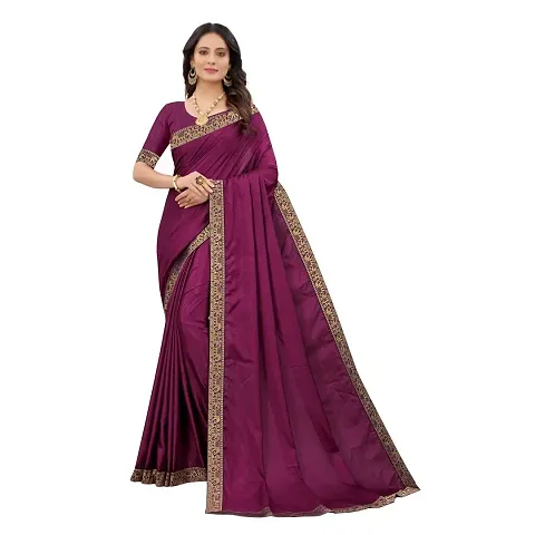 Stylish Blend Saree with Blouse piece