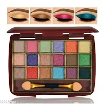 Superior  Mini  Eye Shadow 18 Shades  of Palette Shimmery  Metallic Finish-thumb1