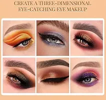 Vedima 18 Color Mini EyeShadow Palette Glitter Eye Shadow  Contain Provide Brush to Apply Finely Pressed And Highly Pigmented Colors, Create Best Eye Looks 16g-thumb2