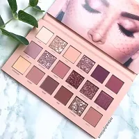 MANISLAP 24 Colors Combo Matte Shimmer Eye Shadow Palette Eye Shadow Rose Gold + Nude 36 g-thumb3