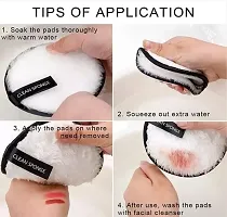 MANISLAP Makeup Removal Sponge Reusable Soft , Makeup Removal , Easy to Use 2pcs of Pack-thumb1