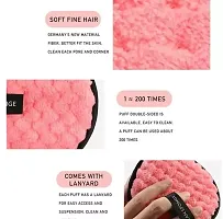 MANISLAP Makeup Removal Sponge Reusable Soft , Makeup Removal , Easy to Use 3pcs of Pack-thumb2