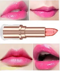 MANISLAP Flower Lip Enhancing Transparent Color Change Gelly Lipstick  (Pack of 1) 10 gm-thumb3