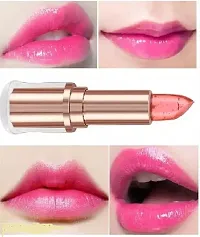 MANISLAP Combo Pack of 5in 1 Matte Pink Shade Lipstick , Kajal  Lip Gel Balm, Lip care , Lipstick-thumb2