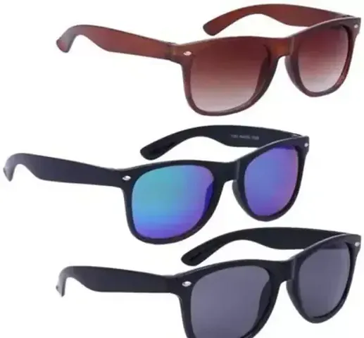 Stylish and UV-Protective Sunglasses for Every Occasion Pack of 3