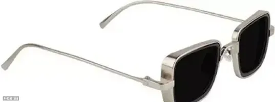 Fabulous Black Aluminium Oval Sunglasses For Men Pack Of 1-thumb0