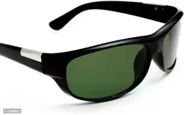 Fabulous Green Plastic Oval Sunglasses For Men Pack Of 1-thumb0