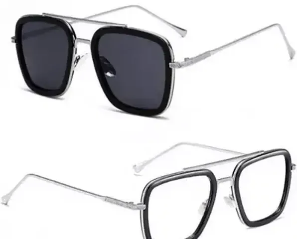 Stylish and UV-Protective Sunglasses for Every Occasion Pack of 2