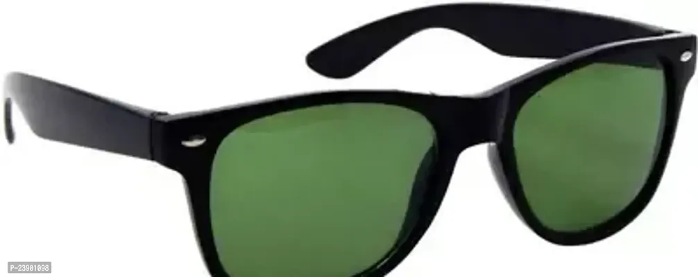 Fabulous Green Plastic Oval Sunglasses For Men Pack Of 1-thumb0