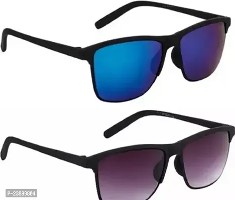 Fabulous Plastic Sunglasses For Women Pack Of 2