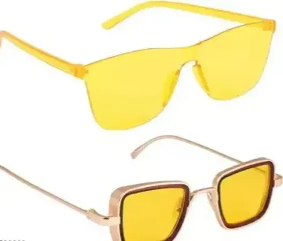 Stylish and UV-Protective Sunglasses for Every Occasion Pack of 2