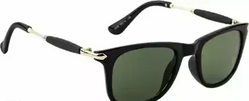 Phenomenal Wayfarer Unisex Sunglasses (Green)